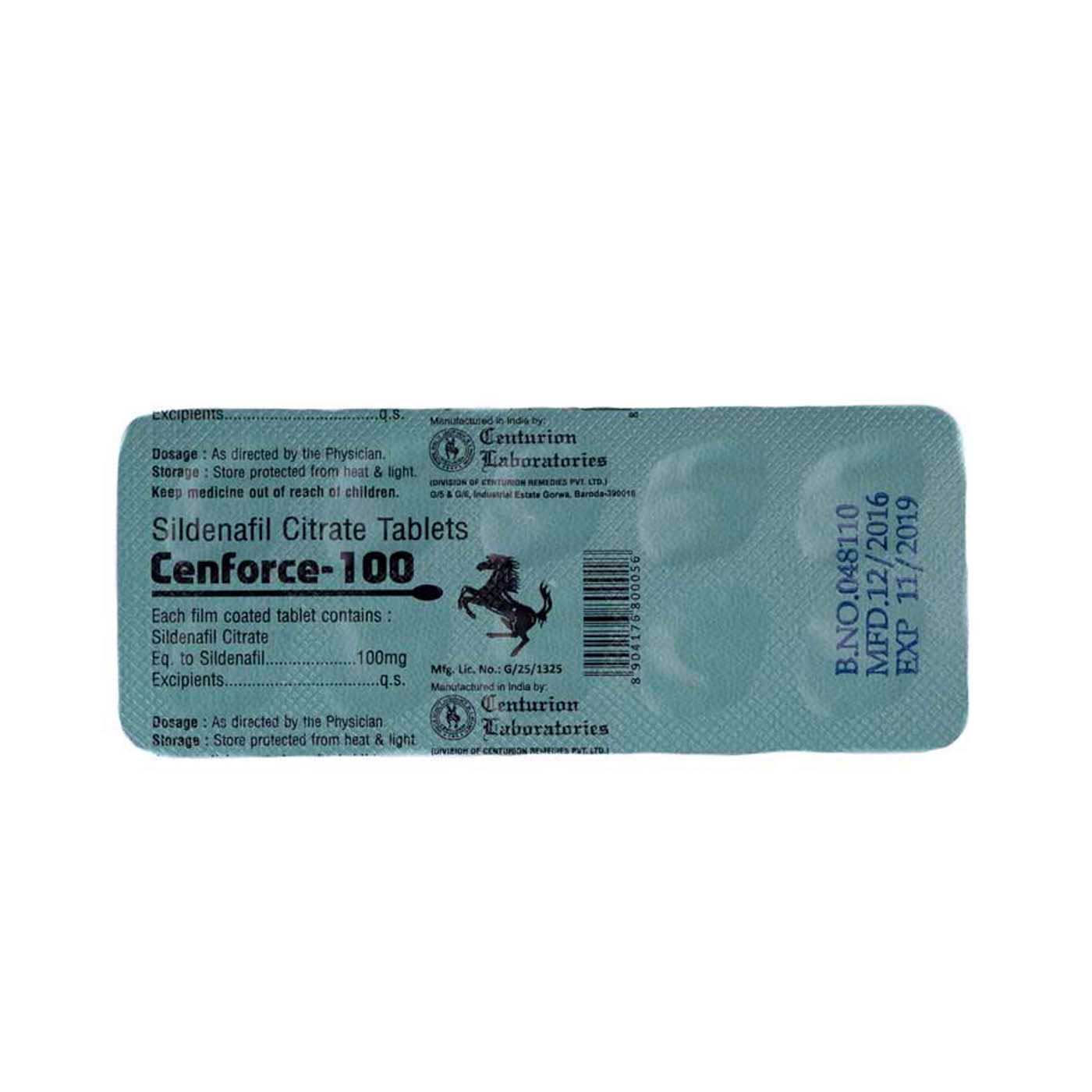 cenforce 100 achterkant