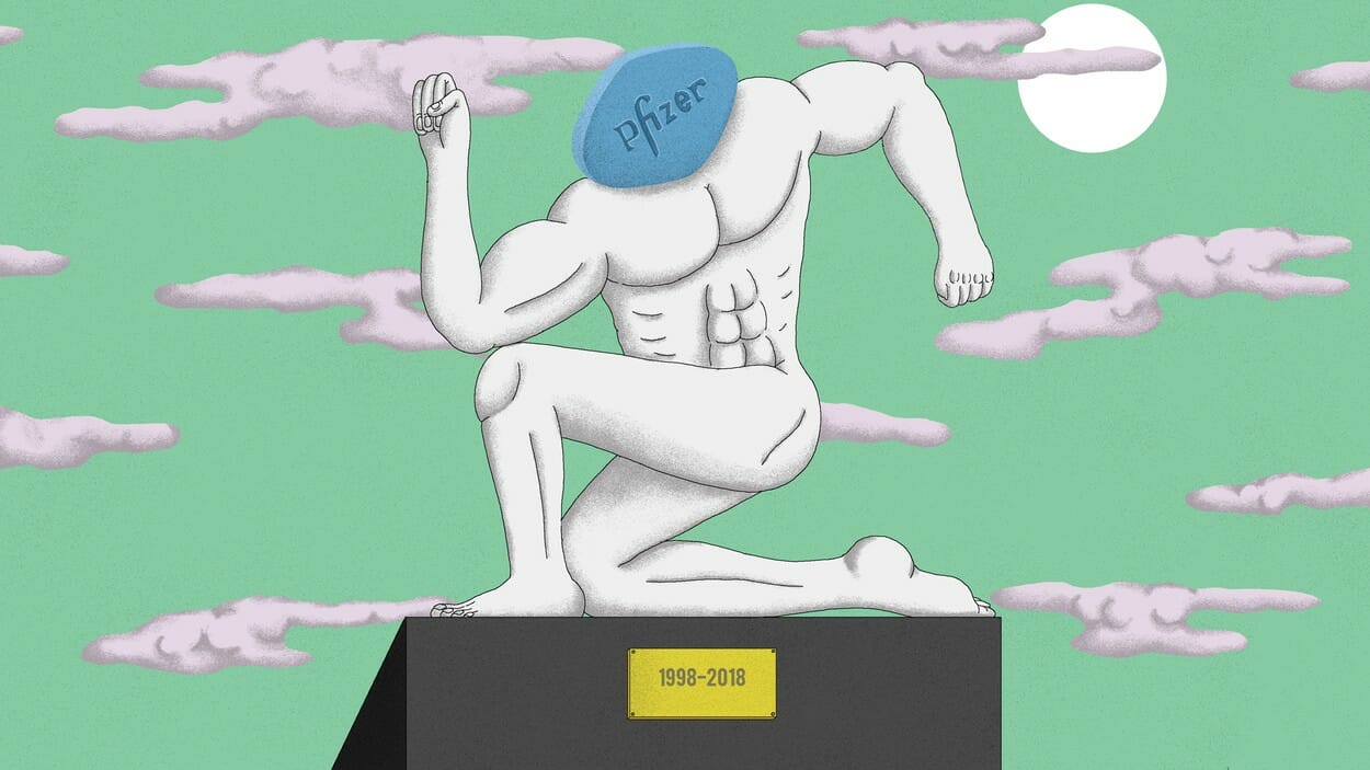 ontstaan van viagra