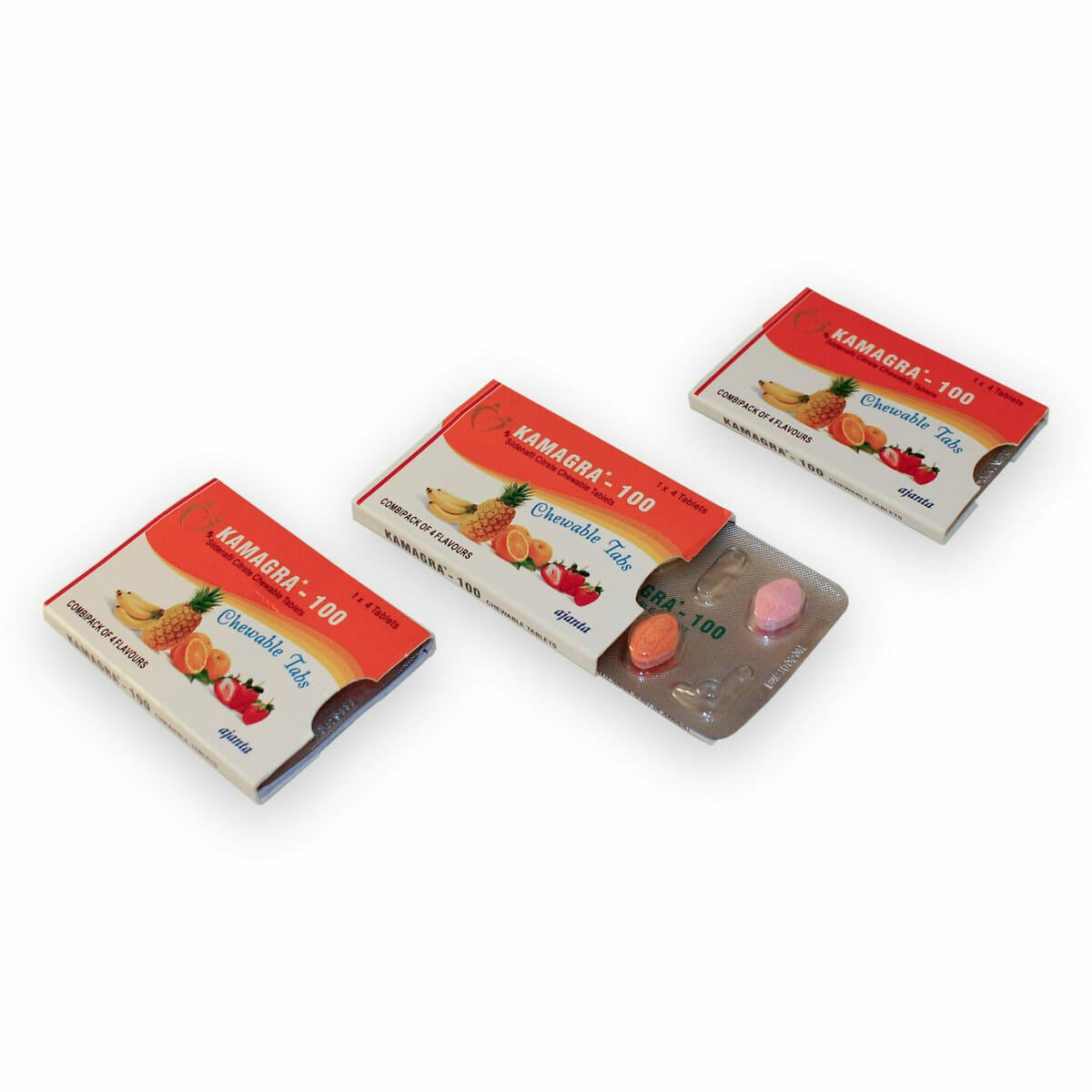 Kamagra 100mg kauwtabletten